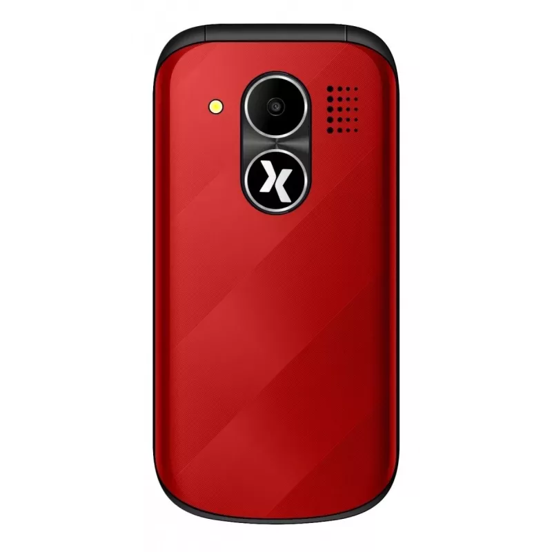 Telefon z klapką MM815 DualSIM czerwony