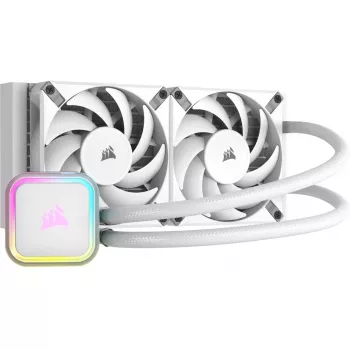 CORSAIR iCUE H100i RGB ELITE układ chłodzenia cieczą procesora 1-pack biały 120 mm