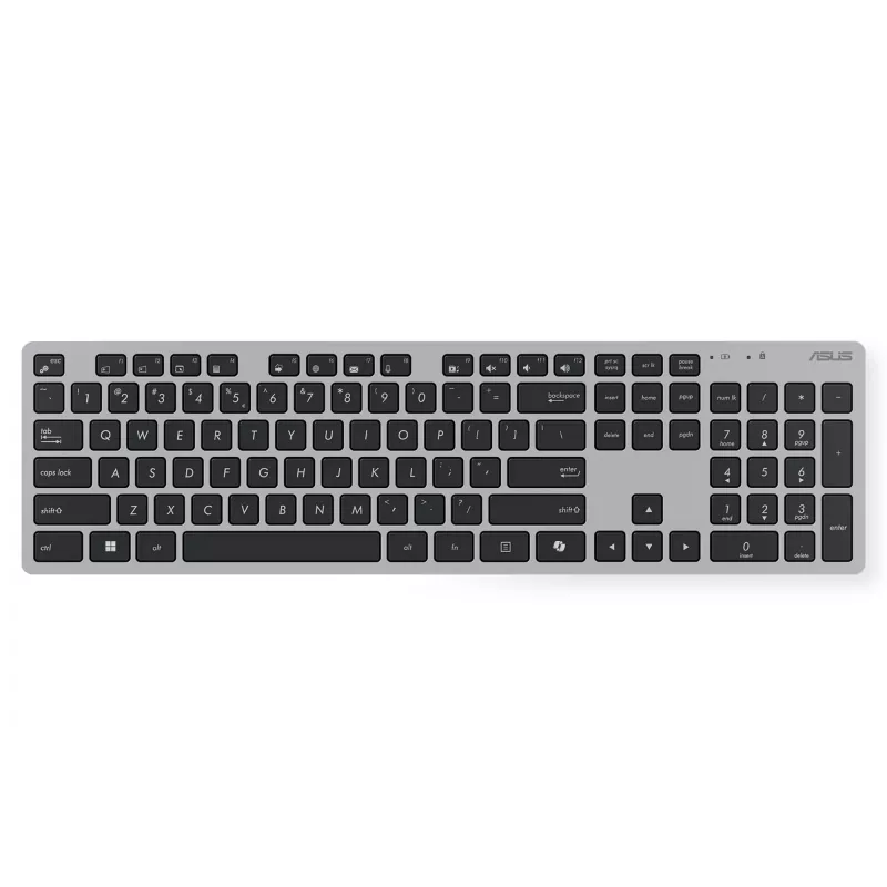 Zestaw klawiatury i myszy ASUS W5000 Bezprzewodowy 2.4 GHz Układ rosyjski