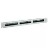 Patch Panel VALUE Cat.6/Class E 24 Porty UTP jasnoszary