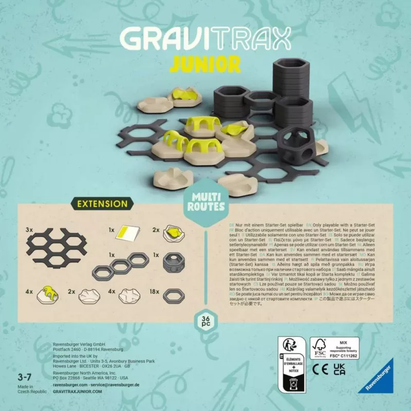 GraviTrax Junior Expansion Multi Routes, kolejka