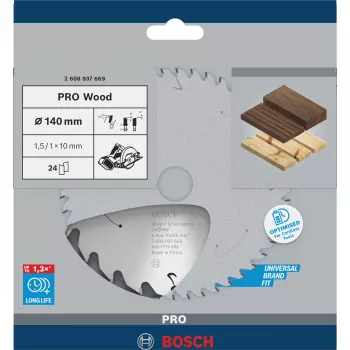 Bosch 2608837669 tarcza do piły tarczowej, 140 mm