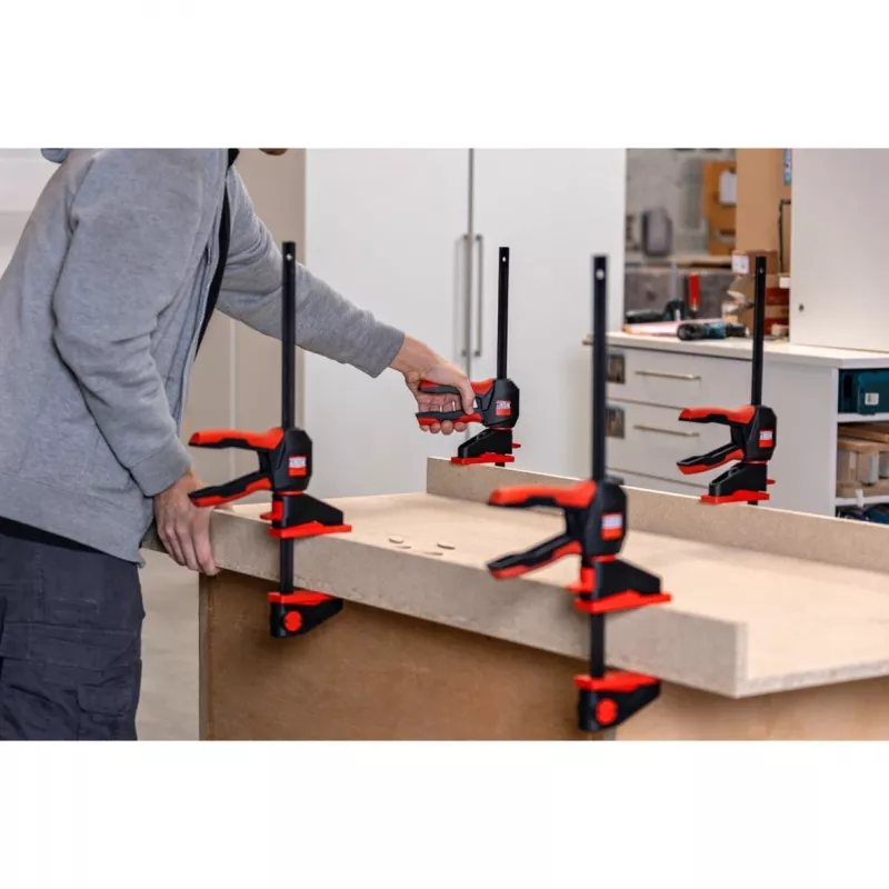 Bessey Einhandzwinge mit drehbarem Griff EZ360 EZ360-45 Spann-Weite max. 450 mm