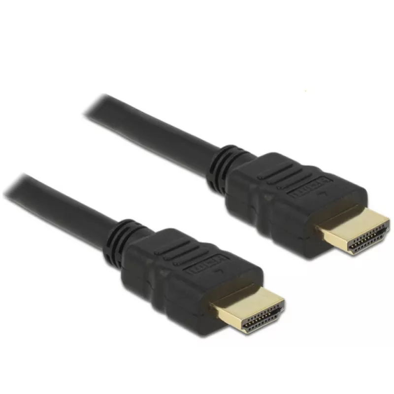 Kabel HDMI DeLOCK 84752 1m Typ A Męski do Męskiego Czarny