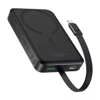 Baseus Mini 10000mAh 30W Magnetyczny Powerbank (czarny) Edycja Bayern