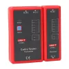 Tester okablowania sieciowego Unit UT681L do złączy RJ45 i RJ11, sprawdzanie ciągłości i połączeń