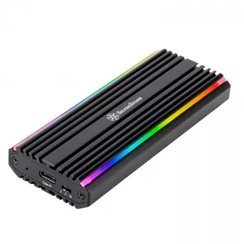 Obudowa SSD Silverstone MS13 Czarna M.2 PCIe 3.0 10 Gbit/s