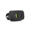Ładowarka samochodowa do urządzeń mobilnych zielony Cell CAD33, 42W, USB-C PD + USB-A QC3.0, wejście 12/24V, wyjście 5–12V