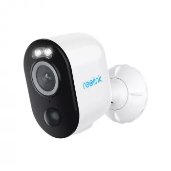 Reolink Argus Series B330 - 5MP zewnętrzna kamera bateryjna, detekcja osób/pojazdów, kolorowe widzenie nocne, Wi-Fi 5/2,4 GHz