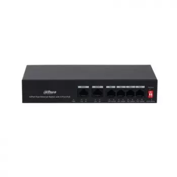 Dahua Technology PoE DH-PFS3006-4ET-36 przełącznik sieciowy Fast Ethernet (10/100) Power over Ethernet (PoE) czarny