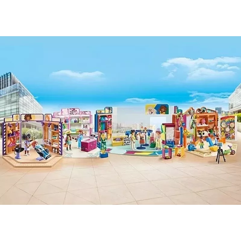 Playset Playmobil 71536 Shopping Wielokolorowy 5-12 lat 1 gracz