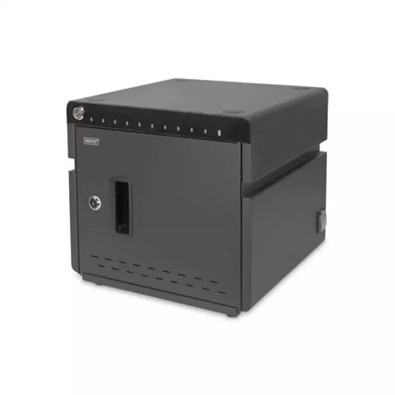 Szafka ładująca Digitus Mobile Desktop na 10 notebooków/tabletów do 13 cali, UV-C, USB-C