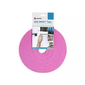 Opaska rzepowa Velcro One Wrap Tape Polipropylen 25 000 mm × 50 mm Różowa