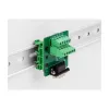 DeLOCK D-Sub 9 pin żeński do listwy zaciskowej do szyny DIN 51 mm 58 mm 30 mm