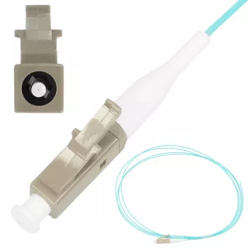 Fiber optic pigtail Extralink LC/UPC multimode OM3 50/125, 2 m, Easy strip