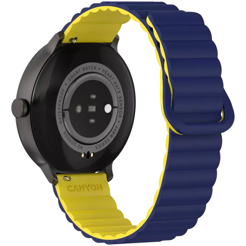 Canyon SW-69 - Jacky - smartwatch - BT - kolor. Wyświetlacz LTPS 1.3 - wodoodporny. IP68 - 25 sportów