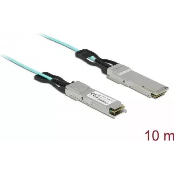 Aktywny kabel optyczny QSFP+ DeLOCK 84054 10 m męski/męski
