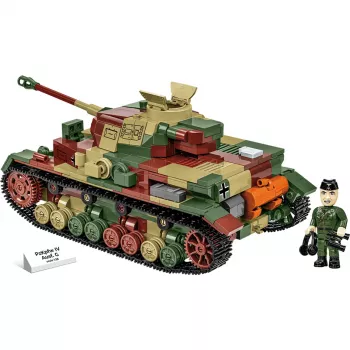 Blocks WWII PZKPFW IV AUSF.G 1107 klocki