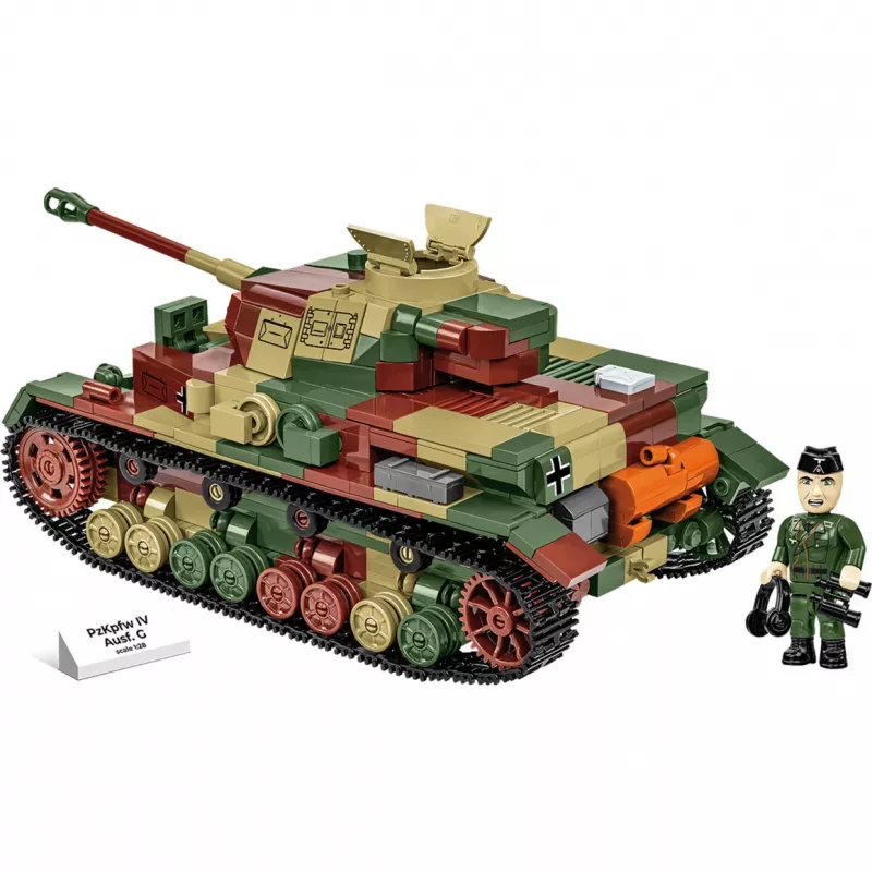Blocks WWII PZKPFW IV AUSF.G 1107 klocki