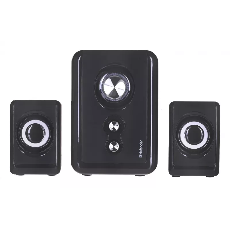 Głośnik DEFENDER V11 11 W przewodowy 2.1 satelitarny głośnik biurkowy, USB 5 V, czarny