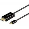 Kabel SAVIO CL-190 USB-C na HDMI, 30Hz, 1m, plastik