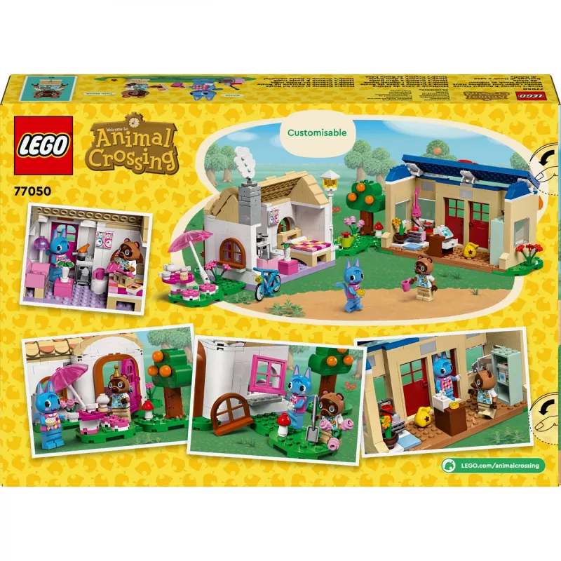 Klocki konstrukcyjne LEGO 77050 Animal Crossing Sklep Nooka i dom Sophie – zestaw modułowy