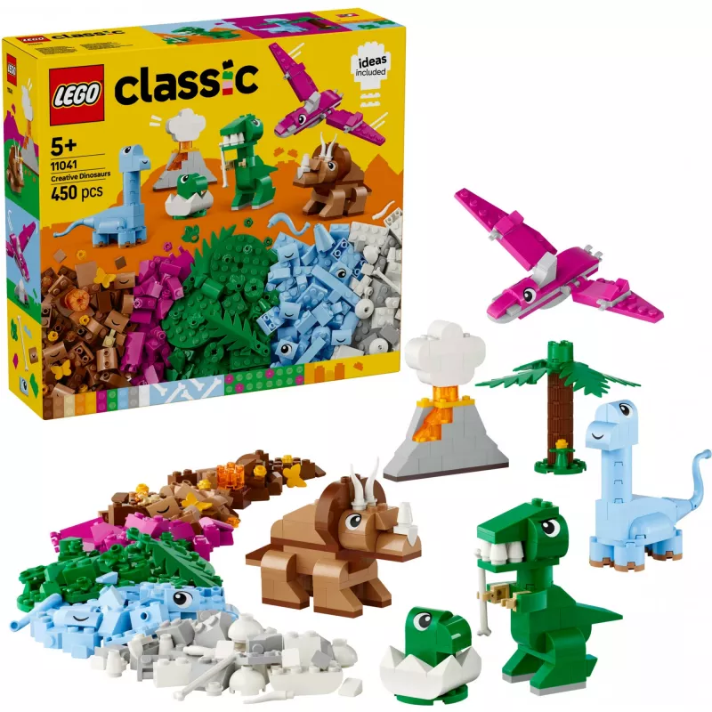 LEGO CLASSIC 11041 Kreatywne Dinozaury