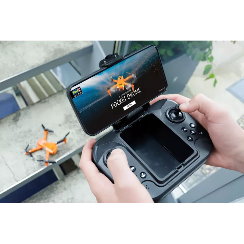 Quadrocopter RC REVELL Pocket Drone 23810 — 2,4 GHz, pilotów 4-kanałowe