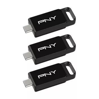 Pamięć USB PNY Elite 128 GB USB Type-C 3.2 Gen 1 (3.1 Gen 1) Czarny