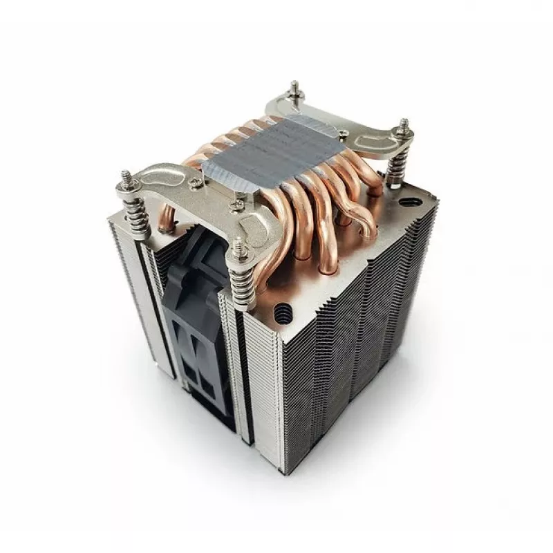 Chłodzenie powietrzne Dynatron A49 System chłodzenia procesora Czarny Srebrny 800-1800 RPM