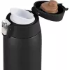 Kubek termiczny EMSA N2151700 0,4 l, czarny mat, pokrywka z klapką