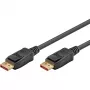 Kabel DisplayPort 2.1, certyfikowany, 16K @ 60 Hz, 80 Gbit/s (czarny, 1 metr, certyfikat VESA)