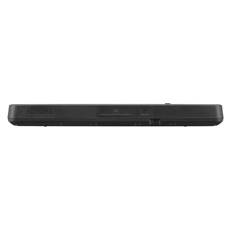 klawiatura YAMAHA PSR-E383 — 61-klawiszowy przenośny klawiatura MIDI, wyświetlacz LCD, USB, wbudowane głośniki, zasilany bateriami (6), czarny