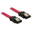 Kabel SATA DeLOCK 84302 0.5 m czerwony