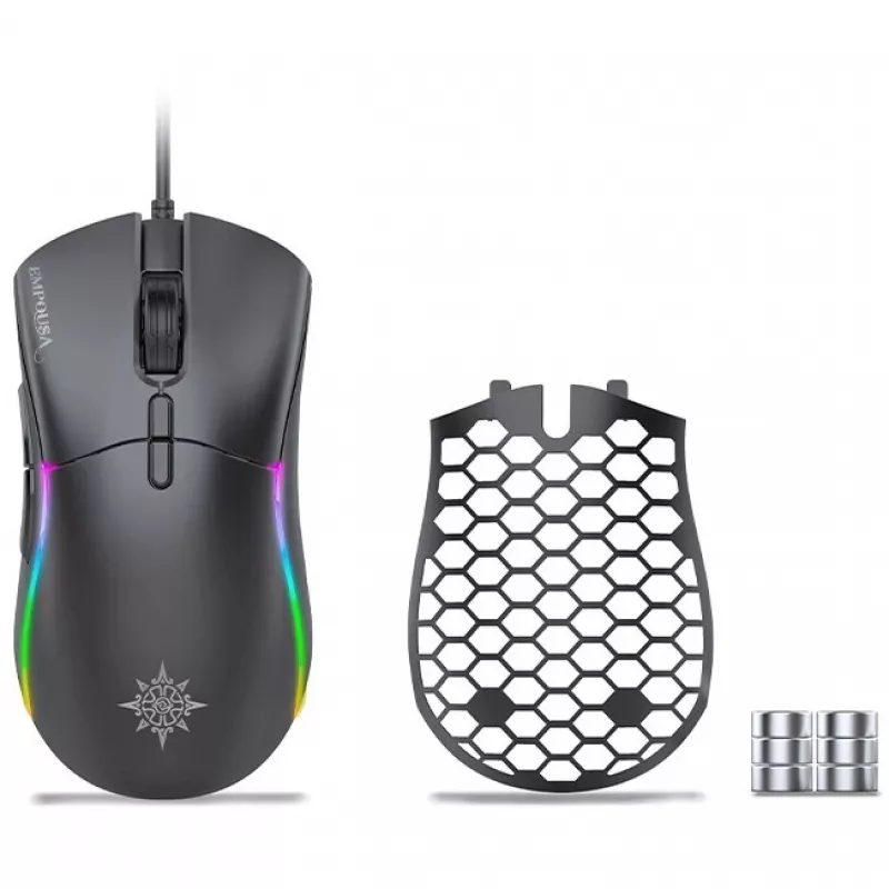 Mysz gamingowa INCA IMG-GT20 10000 DPI. RGB. 7 przycisków. USB. SW retail