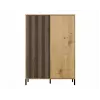 KAMARO 2DD cienki/GŁ dąb ARTISAN DISPLAY CABINET