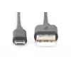 Kabel połączeniowy Assmann USB 2.0, typ A - micro B M/M, 3,0 m, zgodny z USB 2.0, UL, czarny (AK-300110-030-S)