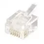 Wtyczka telefoniczna Equip, 6P6C, RJ-12 (6P6C), przezroczysta, 0,6 g, 9,65 mm, 12,3 mm, 7,2 mm