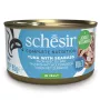 Mokra karma dla kotów Agras Pet Foods Schesir Tuńczyk z labraksem 85 g saszetka, 13% białka, 2,5% tłuszczu, 82% wilgoci