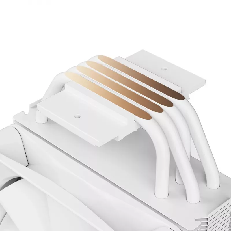 NZXT T120 RGB Chłodzenie procesora powietrzem 12 cm Biały 1 szt.