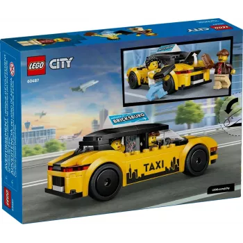 LEGO CITY 60487 Żółta Taksówka