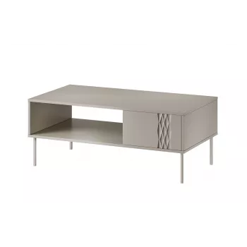 TRESSE ławka / stolik 110x60x40 kaszmir matowy