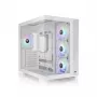 Obudowa komputerowa THERMALTAKE Midi S380 TG ARGB Snow biały — szkło hartowane, podświetlenie ARGB
