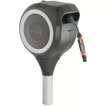 Bęben wolnostojący Gardena RollUp Automatic Czarno-Szary