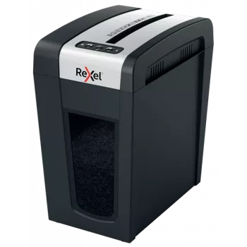 Rexel Secure MC6-SL Whisper-Shczerwony Niszczarka do papieru w cięciu mikro P5