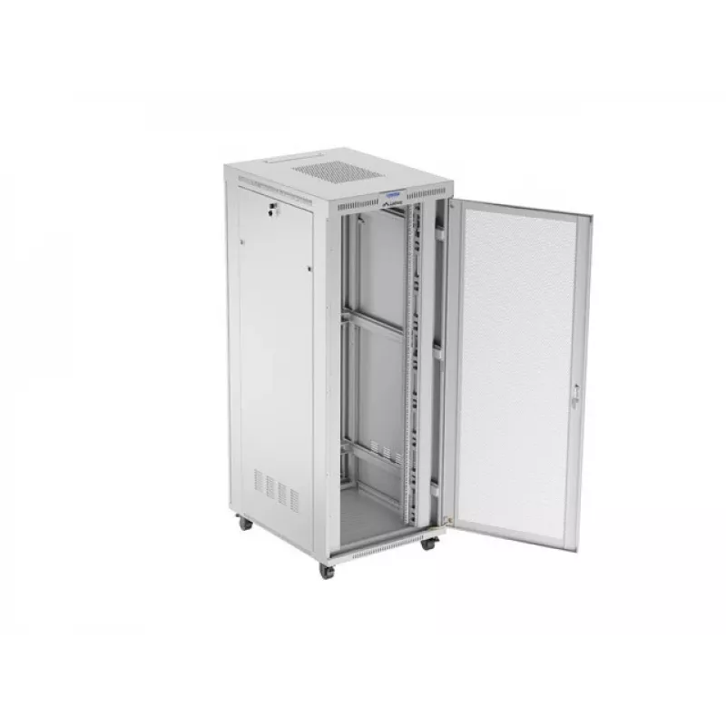 Wolnostojąca szafa rack 19 cali LANBERG FF01-8042-23SL 42U, perforowane drzwi