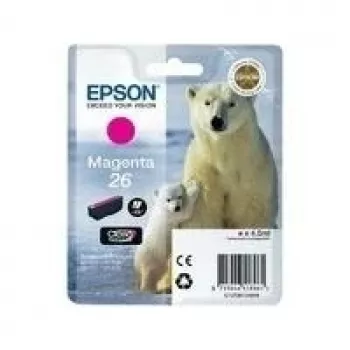 Epson Polar Bear Singlepack magenta 26 Claria Premium Ink, magenta, Pigmentowy, 1 szt.