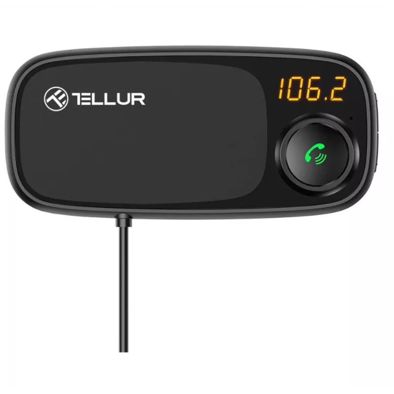 Magnetyczny uchwyt na telefon Tellur FMT-B6 Czarny — Regulowany kąt, Kompatybilny ze smartfonami