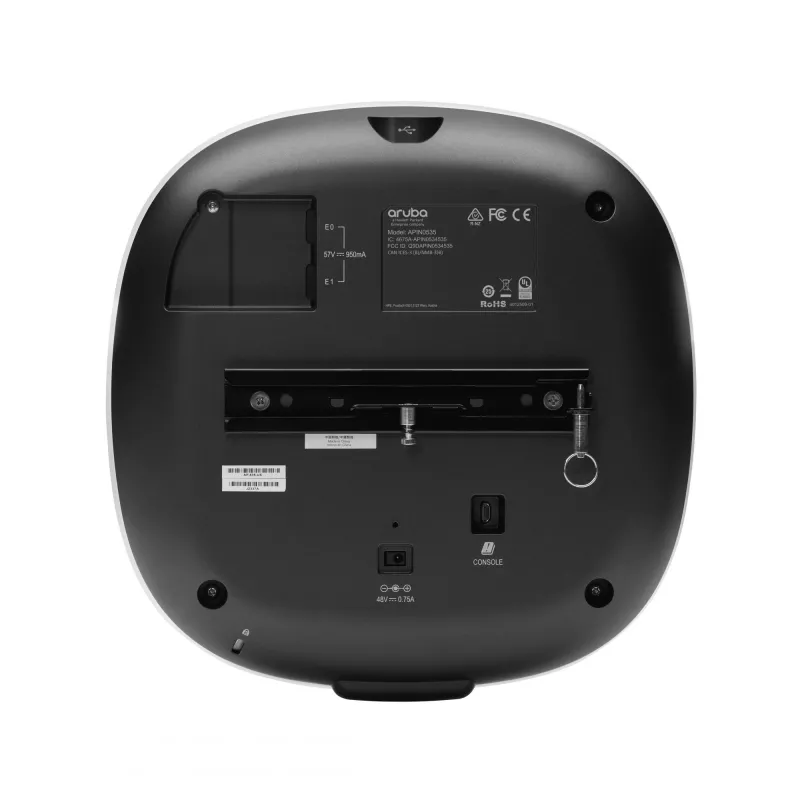 HPE - Aruba AP-535 (RW) - Campus - Funkbasisstation ZigBee Bluetooth 5.0 ZigBee Bluetooth Wi-Fi 6 2,4 GHz 5 GHz