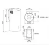 MAAN Elba2 W835 czarny okap